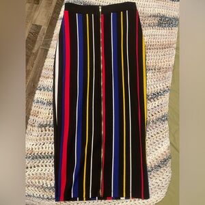 Multicolor Pencil Skirt